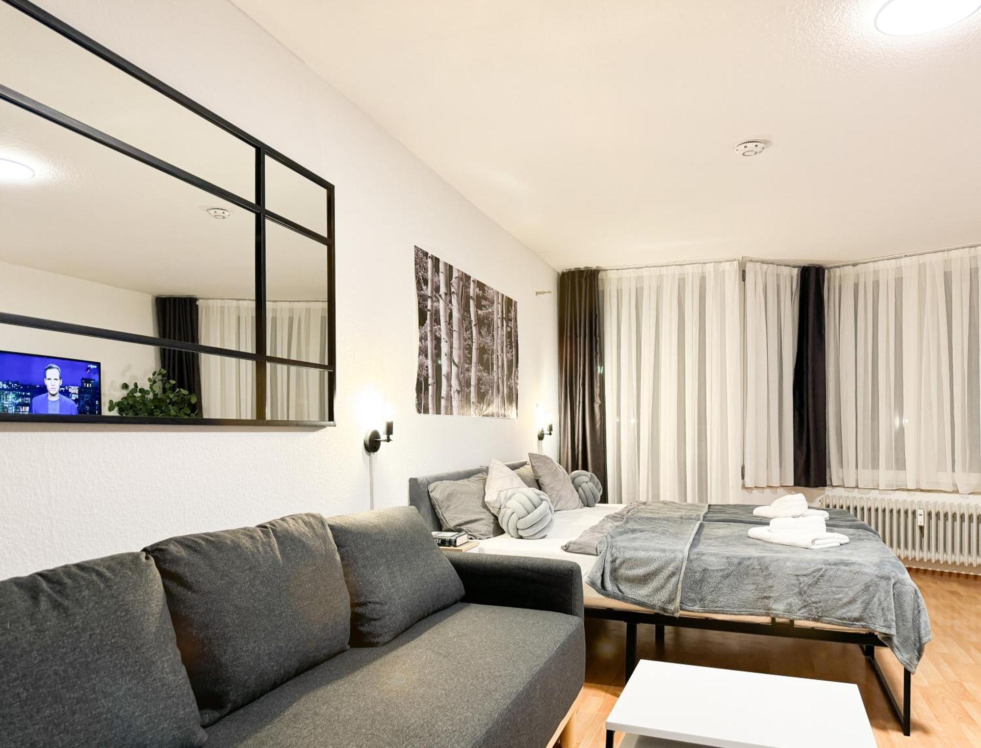 Modern Living In Karlsruhe - Frieden Apartments Esterno foto