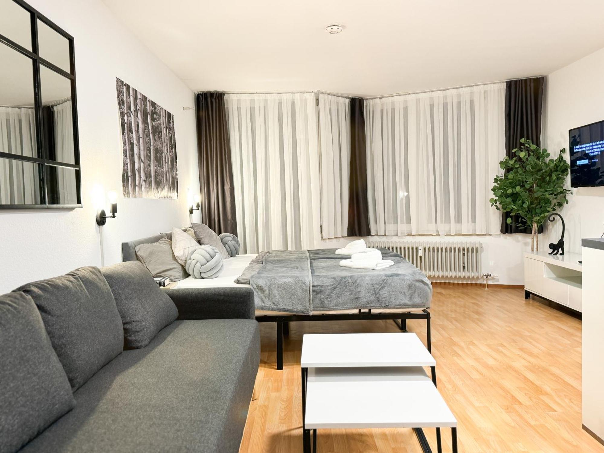 Modern Living In Karlsruhe - Frieden Apartments Esterno foto