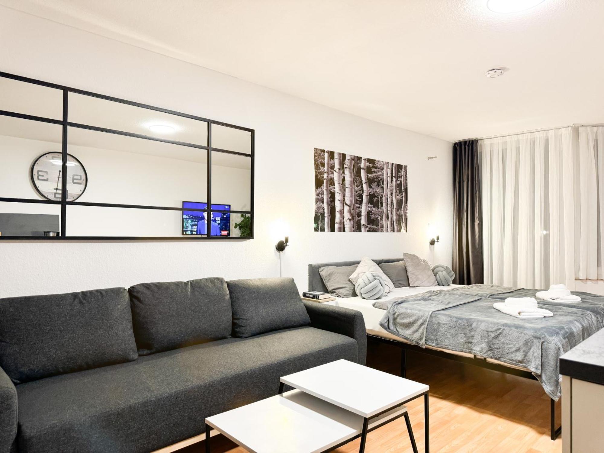 Modern Living In Karlsruhe - Frieden Apartments Esterno foto
